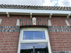 Buitenstucwerk monumentale woning Rockanje
